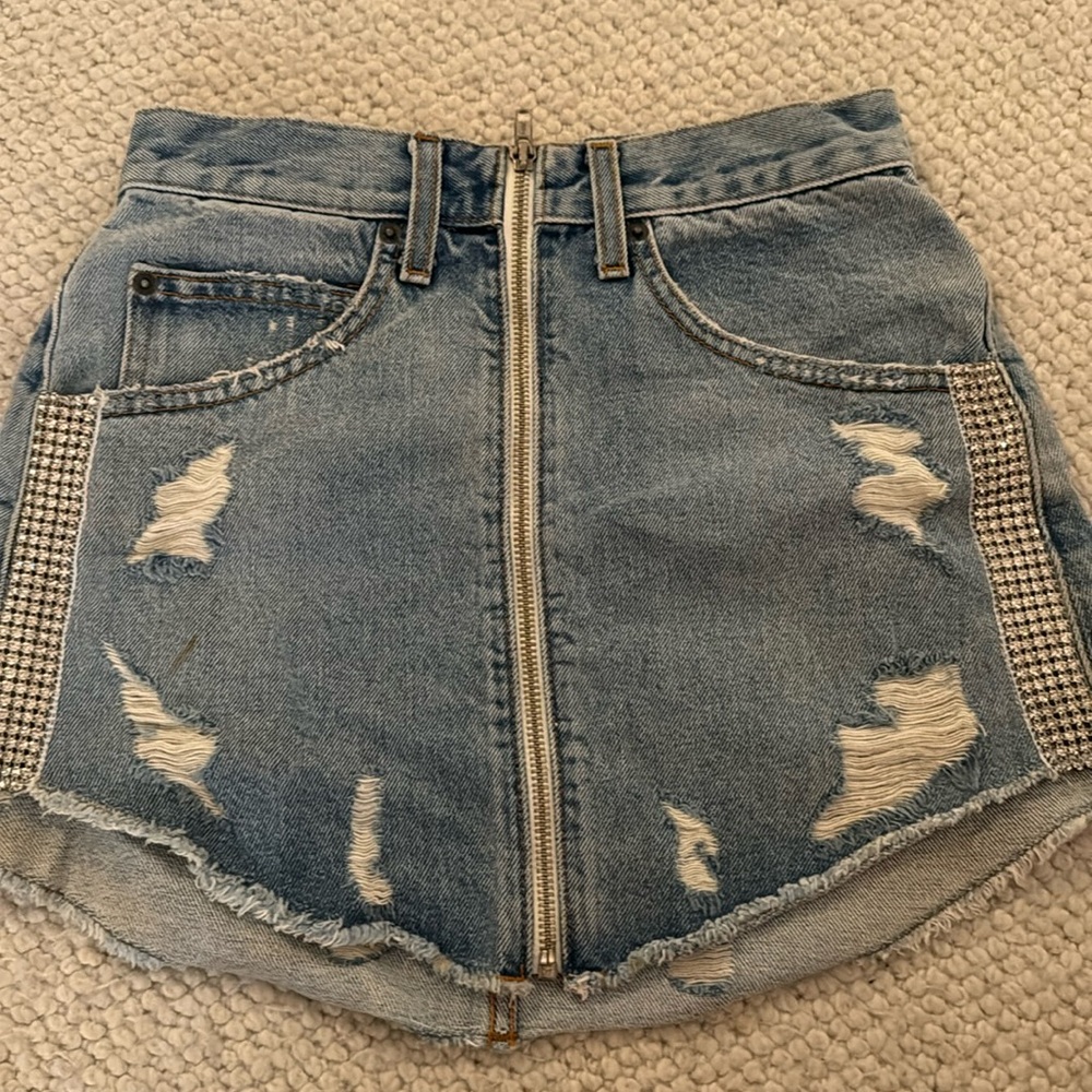 Carmar denim skirt